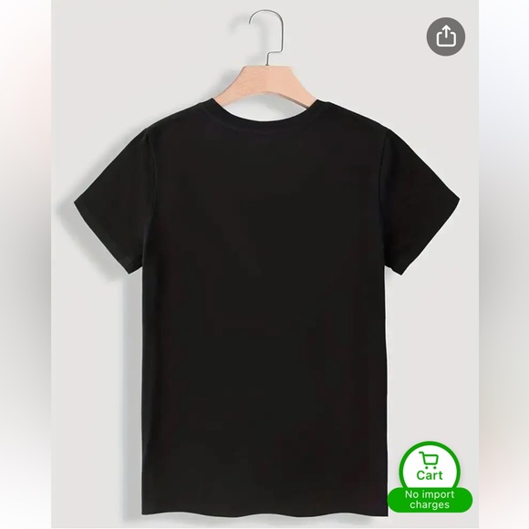 Black Cat and Books Graphic T-Shirt - Picture 2 of 8